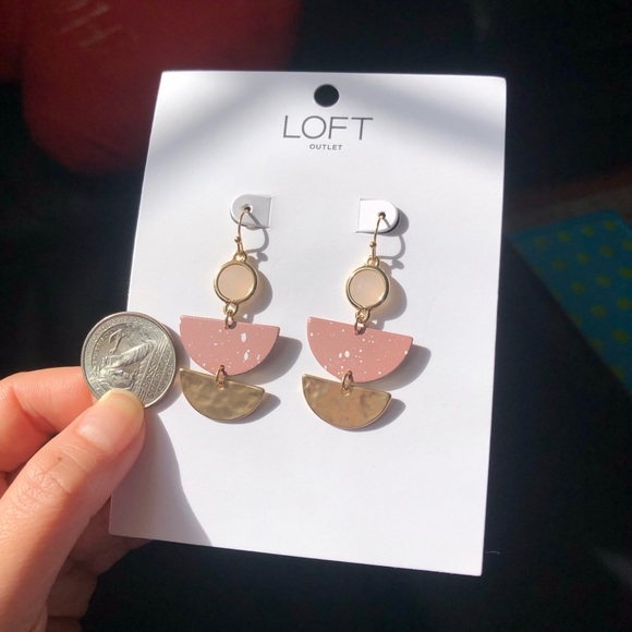 Half Moon Dangle Earrings - Picture 4 of 4